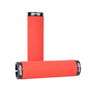 ZTTO MTB Sponge Grip Shock-Proof Foam Anti-Slip Lockable 33mm Thicken Grips Handle Lightweight Mountain Bike Dual Lockring 1Pair