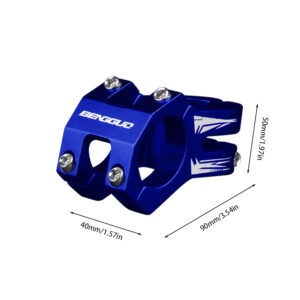 31.8 Stem Mountain Bike Stem Aluminum Alloy Short Handlebar Stem MTB Bike Handlebar Stem for Most Bicycle Road Bike MTB