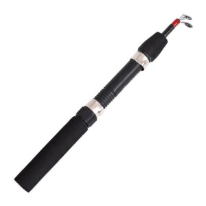 Winter Ice Fishing Rod with Reel Outdoor Fishing Mini Feeder 2 Sections Telescopic Fishing Pole Wheel Tackle Rod Combo Set