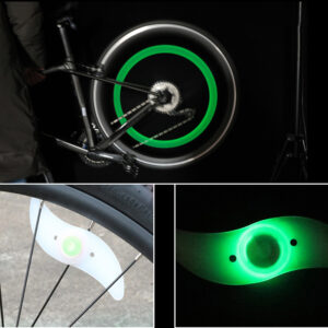Bike Wheel Spoke Light Waterproof Balance Bicycle LED Tyre Tire Flash Lights Colorful Warning Lamp Bike Accessories