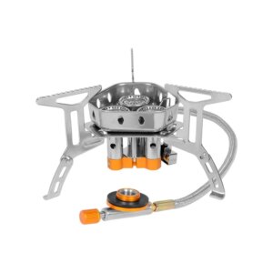 3500W Camping Gas Stove Portable Folding Outdoor Backpacking Stove Tourist Equipment For Cooking Hiking Picnic Gas Stove