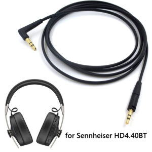 3.5mm to 2.5mm Wireless Headphones Headset Cord Wire Audio Cable Wire Sennheiser HD400S HD350BT HD4.30 HD4.40BT HD4.50BTNC