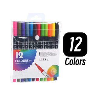 LOLEDE 60 Colors Double Head Markers Tip Art Supplies Drawing Brush Pen Colors Set For Gift Pens Pencils Writing Office School