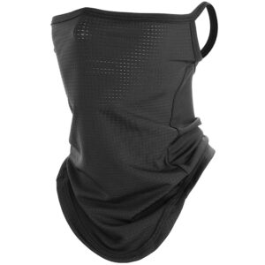 Breathable Scarf Half Face Mask Summer Quick-drying Neck Gaiter Cover Hanging Ear Sun Protection Bandana Neckerchief Headwear