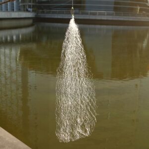 Trap Fishing Net Casting Fishnet Floating Throwing Fishing Explosion Hook Mesh