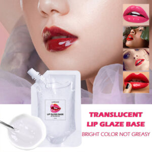 Non-Stick Clear Lip Gloss Base Lipstick Lip Gloss Base Gel Material Handmade