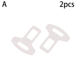 2Pcs Car Seat Belt Clip Extender Car Safety Seatbelt Lock Buckle Plug Thick Insert Socket Extender Buckle Car Accessories