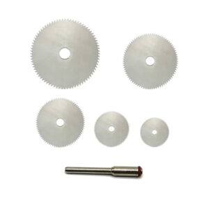 6Pcs Mini Circular Saw Blade Electric Grinding Cutting Disc Rotary Tool for Dremel Metal Cutter Power Tool Wood Cutting Discs