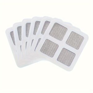 Disposable Hair Catchers for Shower Mesh Shower Drain Covers – Floor Sink Strainer Filter Mesh Stickers Bathroom Accessories