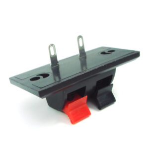 20pc 2 Way Connector Terminal Push Jack Load Spring Audio Speaker Terminals Plug Socket Clip 2-pin Spring Push Release Connector