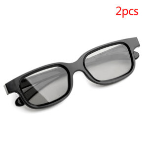 2Pcs/ VQ163R Polarized Passive 3D Glasses for 3D TV Real 3D Cinemas