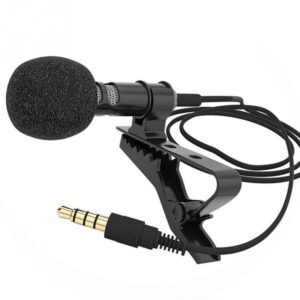 Lavalier Microphone Mini Portable Small Microphone Live Mobile Phone Computer Recording Noise Reduction Lavalier Microphone