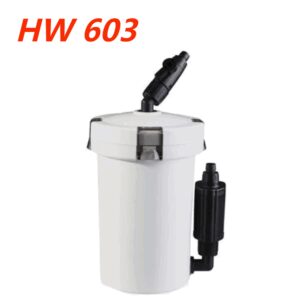 Aquarium Filter Bucket HW-602/HW-603 Fish Tank Quiet External Canister with Sponge Accessories Filtration System