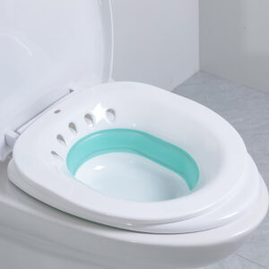 Woman Folding Toilet Bidet Postpartum Bath Toilet Seat Self Cleaning Hip Irrigator Perineum Soaking Bathtub Hemorrhoid Treatment