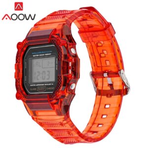 Resin Strap Bezel for Casio G-SHOCK DW-5600 GW-M5610 5600 GLS-5600 Men Transparent TPU Replace Watch Band Protective Case Kit