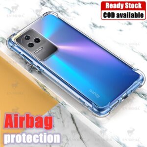 lthmy for Xiaomi Redmi K50 Pro 22021211RC 22011211C Soft Gel Jelly Case Transparent Full Protective Anti-Scratch Resistant Back Cover Skin