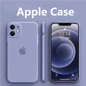 Velvet Phone Case Cover with Logo Silicone For iPhone 16 15 14 Plus 13 Pro Max 12 11 XS XR X 7 8 Plus