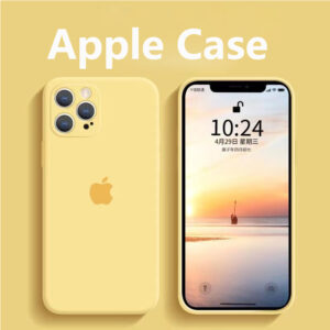 Velvet Phone Case Cover with Logo Silicone For iPhone 16 15 14 Plus 13 Pro Max 12 11 XS XR X 7 8 Plus