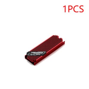 M.2 SSD Heatsink 2280 SSD Cooler Heat Sink Aluminum Alloy PC Efficient Radiator with Thermal Silicone Pad for M.2 2280 PCI-E SSD