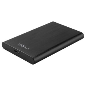 Portable USB 3.0 Mobile Hard Drive 1TB External Hard Drive 2.5 Inch Metal External Hard Disk Plug and Play for Macbook Tablet PC