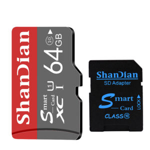 High-speed Reading And Writing TF Memory Cad for Mobile Phone Free SD Adapter 128GB/64GB/32GB/16GB/8GB Real Capacity Red