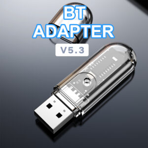 Receiver Adapter USB Portable Speaker Music Receiver Bluetooth-Compatible Lightweight Noiseless Strong Signal for Computer PC