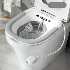 Folding Toilet Sitz Bath Pregnant Women Special Wash Basin Bath Tub Soaking For Pregnant Women Hemorrhoid Patient Care Basin