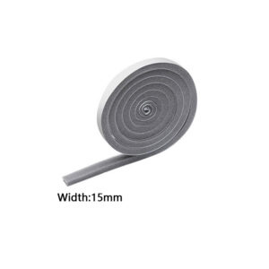 2M Foam Soundproof Window Sealing Strip Self Adhesive Anti Collision Weather Stripping For Doors Windows Furniture Protection