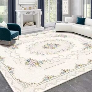 Persian wind Crystal Velvet Carpet Retro National Wind For Sofa Bedroom Floor Cushion Sofa Coffee Table Decoration