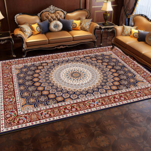 VIKAMA Crystal Pile Bohemian Ethnic Style Living Room Bedroom Sofa Coffee Table Home Fashion Non-slip Carpet