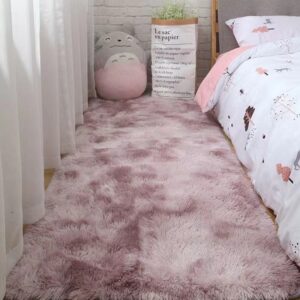 Silk carpet Room carpet Furry carpet living room floor mat coffee table mat Long hair bedroom bed rug Bedroom rug bay window mat