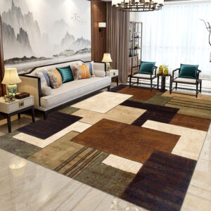 Light luxury senior entry crystal velvet carpet door mat entry villa entrance entrance entrance door non-slip mat