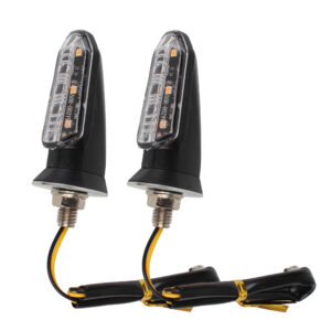 12V Motorcycle Turn Signal Lights Side Marker Lamps Flashing Indicator Blinker LED Taillights Motobike Accessories Universal