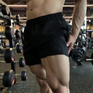 2024 Men Sport Shorts Summer Sportswear Beach Jogging Short Pants Training Basketball Clothing Gym Fitness