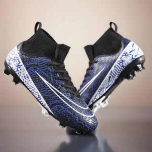 Soccer Shoes Original Men Football Boots Child Studded Boots Soccer Tennis Shoes Non-slip Training Sneakers Turf Futsal Trainers