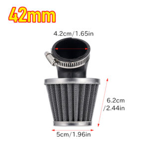 Air Filter Universal Motorcycle Air Filter For 50cc 110cc 125cc 140cc Motorcycle ATV Scooter Pit Dirt Bike 42/45/48/50mm