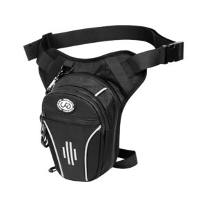 WOSAWE 2024 New Multi-Function Motorcycle Drop Leg Bag Hip Bum Motorcycle Bag Outdoor Waist Bag Motorbike Riding Chest Bag