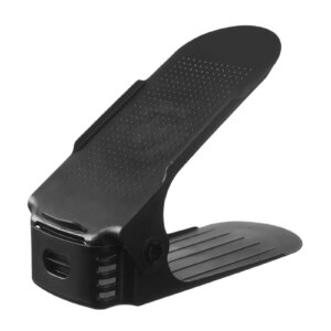6 PCS Shoe Organizer Box Upright Shoe Rack Storage Box Plastic Organizer Dustproof Shoe Holder for Home Closet