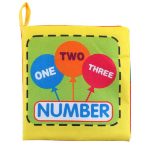 Baby Soft Cloth Books Rustle Sound Baby Quiet Books Animal Infant Early Learning Educational Toys 0 -12 Months Tear-proof