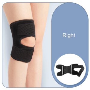 1PC Sports Kneepad Women Pressurized Elastic Knee Pads Arthritis Joints Protector Fitness Gear Volleyball Brace Protector