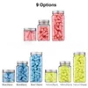 30/60 Pcs Soft Sponge Ear Plugs Noise Sleeping Earplugs Travel Sleep Noise Reduction Rate Sound Insulation
