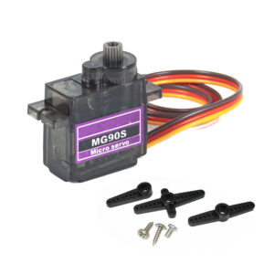 MG90S Servo All Metal Gear, 9G, SG90 Upgraded Version, Helicopter, Boat, Car, RC Robot, Trex 450, 1, 5, 10, 20, 50 Pcs