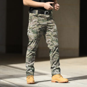 2024 Tactical Pants Men Combat Pants Casual Men Hiking Pants Outdoors Elastic Loose Trousers Cargo Pants