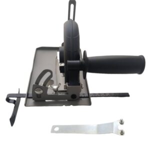 100/115/125mm Angle Grinder, Quick Install Cutting Machine Slotting Base 45┬░ Adjustable Cutting Depth Positioning Bracket