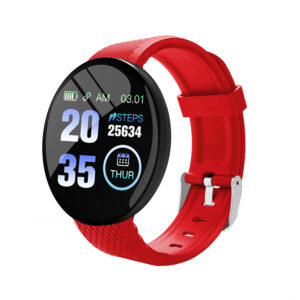 D18 Bluetooth Smart Bracelet Color round Screen Heart Rate Blood Pressure Sleep Monitoring Pedometer Sports Fitness Smart Watch