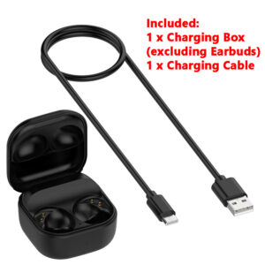 Charging Box For Samsung Galaxy Buds 2 Pro Earbuds Wireless Paring Replacement Earphone Charger Box 600mAh For Galaxy Buds 2 Pro