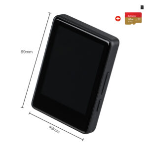 S18 MP4 Bluetooth Player Portable HiFi Stereo Music Walkman 2.4 Inch Touch Screen E-Book FM Radio MP3 Players Built-in Speaker