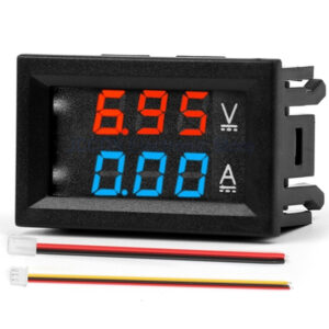 10A 50A 100A Amp Volt Amp Tester Digital Voltage Current Meter DC0-100V 0.56inch LED Display High Precision Measuring Tool