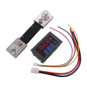 10A 50A 100A Amp Volt Amp Tester Digital Voltage Current Meter DC0-100V 0.56inch LED Display High Precision Measuring Tool