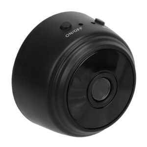 Mini Camera with Magnetic Back Cover 1080P HD Wireless Camera for Home Office Courtyard